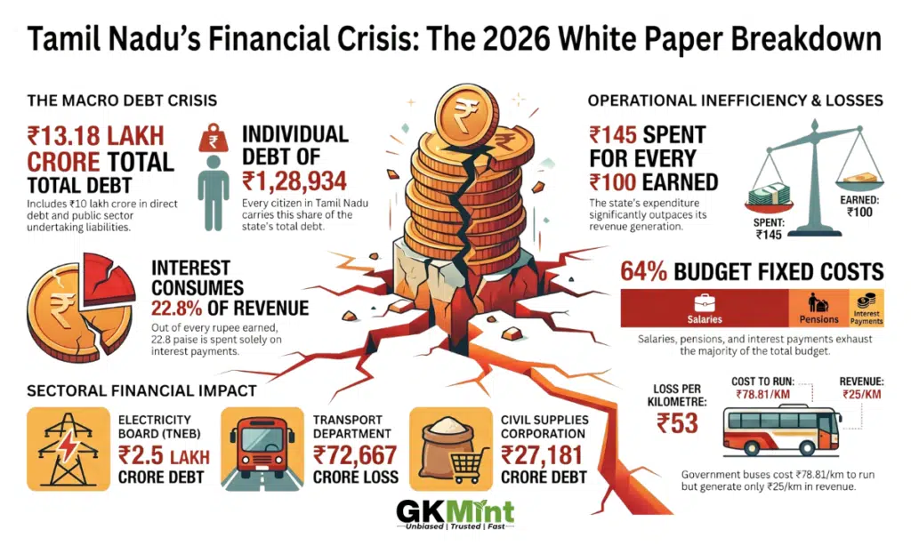 Tamil Nadu Financial Crisis breakdown