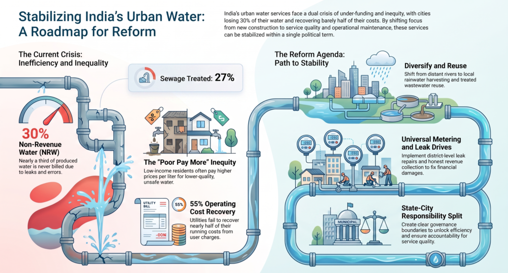 india water crisis infographic
